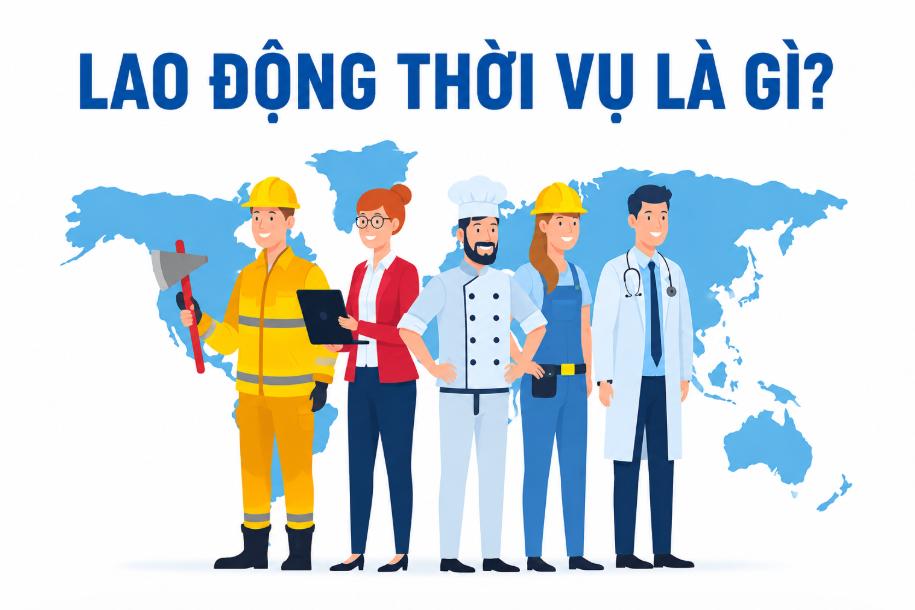 Lao động thời vụ là hình thức làm việc ngắn hạn, tạm thời dưới 12 tháng