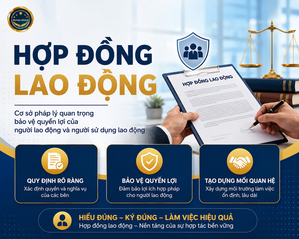 Hợp đồng lao động giúp bảo vệ quyền và lợi ích hợp pháp của cả người lao động lẫn người sử dụng lao động